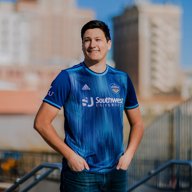 Men Navy Blue Soccer Jersey