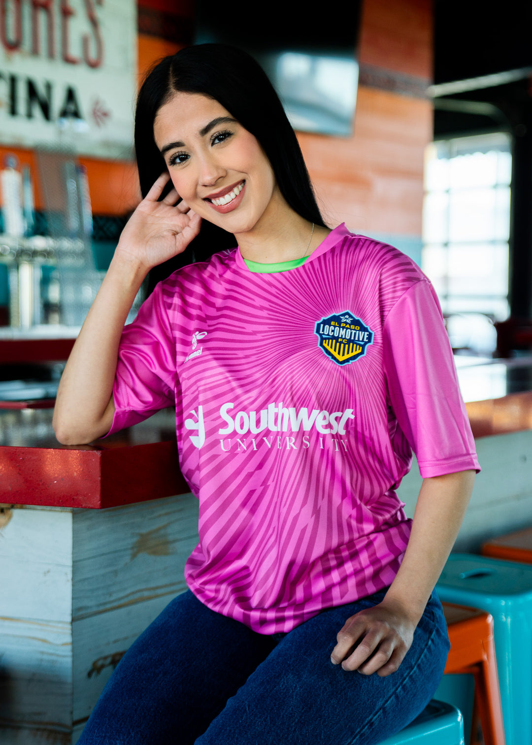 EL PASO LOCOMOTIVE MENS 2024 HUMMEL GOAL KEEPER KIT PINK- NEW – El