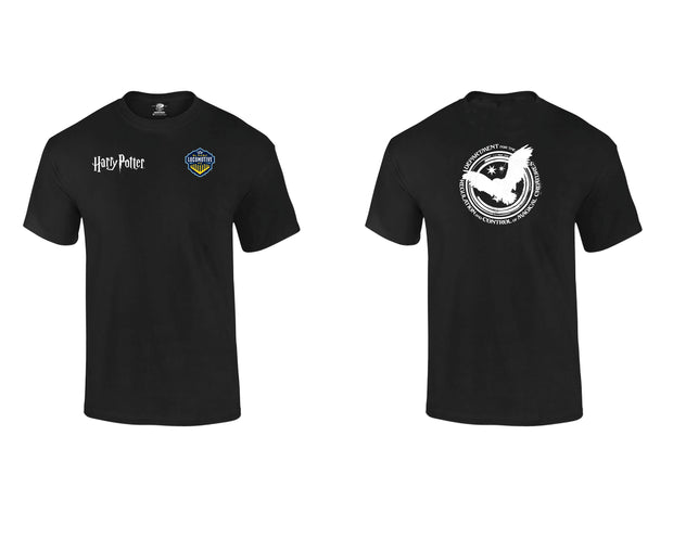 LOCOS BLACK OWL HARRY POTTER TEE- OT SPORTS