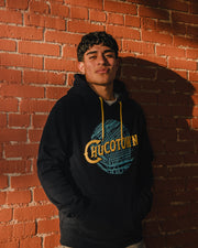 LOCOS CHUCOTOWN MAP HOODIE- NAVY