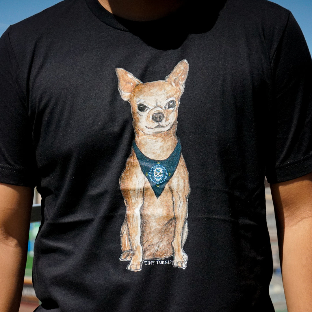 【CPGN STUDIO】DTP HAPPY PUPPY Short Sleeve T-shirt LOCOS TINY TURNIP DOG SHIRT- ADULT UNISEX – El Paso