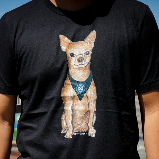 LOCOS TINY TURNIP DOG SHIRT- ADULT UNISEX