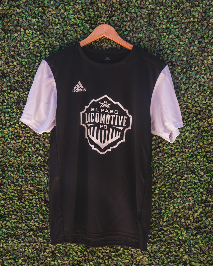 ADIDAS BLACK TRAINING JERSEY
